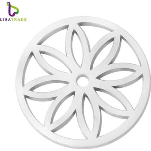 Brand New Hollow Openwork Smooth Face Coin 33mm fit for Frame Pendant My Coin Jewelry Accessories 5pc/lot 3 Colors MICO28*5