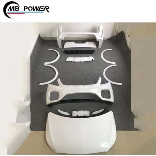 V class w447 body kit for w447 vito V260 V250 to MBM style with bumpers and grille hood scoop