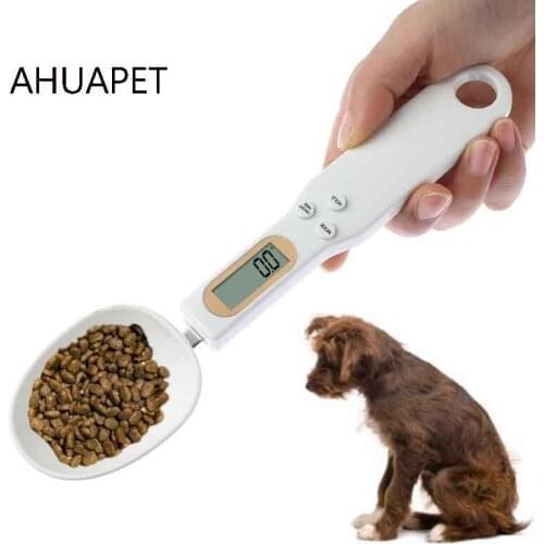 Pet Food Measuring Spoon Measuring Tools Dog Food Container Accessories Cuchara Medidora Digital Food Scale Spoon Dog Feeder
