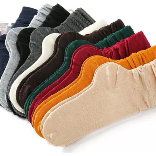 Autumn Winter Rabbit Wool Patchwork Socks Female New Japanese 5 Colors Tube Sock Students Hosiery Retro Thickening Women Socks