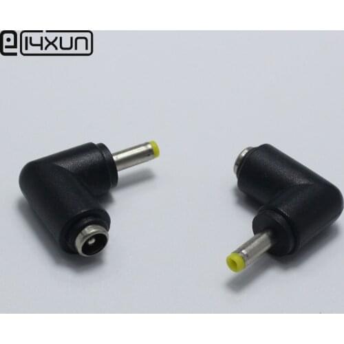 5.5*2.1 mm female to 4.0*1.7 mm male DC Power Connector Adapter Laptop 90 Degrees Plugs