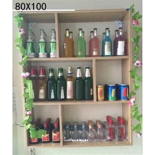 Shelves Vetrinetta Da Esposizione Sala Storage Hotel Desk Kast Rack Meble Display Mueble Commercial Furniture Bar Wine Cabinet