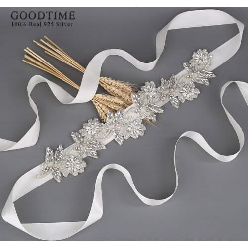 Luxury Belt Wedding Belts For Bride Wedding Dress Party Dress Girdle Accessories Belt Noble Lace Pearl Ribbon Belt For Women