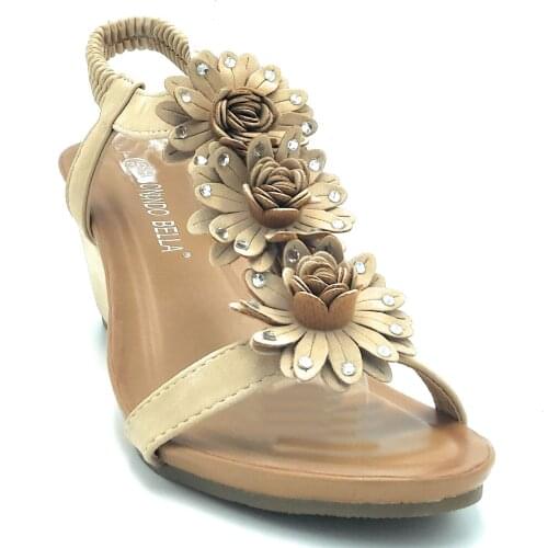 Sandals shoes flower sea soft woman breathable open toe sandals fashion Beach