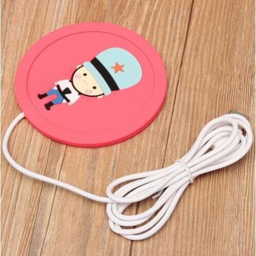 5V USB Silicone Heat Warmer Heater Milk Tea Coffee Mug Hot Drinks Beverage Cup
