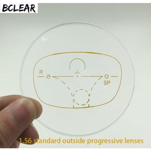 BCLEAR 1.56 Standard Outside Progressive Lenses Multifocal for Myopia and Presbyopia Optical Lens Customized Lens See Far Near