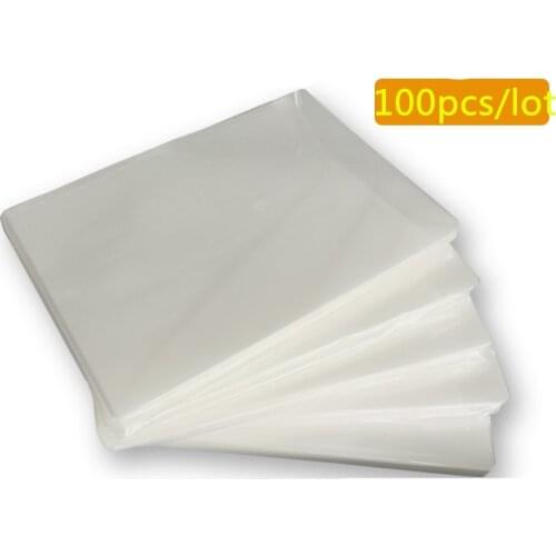 A4 Thermal Laminating Film, PET+EVA, 100Pcs/Pack For Photo/Files/Card/Picture Lamination