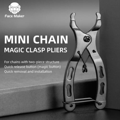 Chain magic buckle pliers bicycle chain quick release magic buckle pliers portable mountain bike removal and installation tool