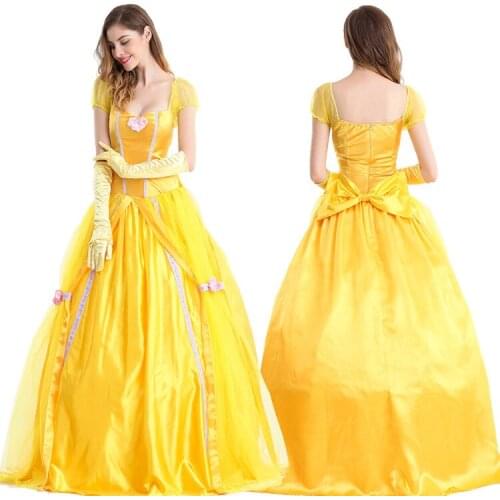 Women Sexy Halloween Role Play Cinderella Cosplay Costume Snow White Princess Costume Fantasias Feminina Princess Cosplay