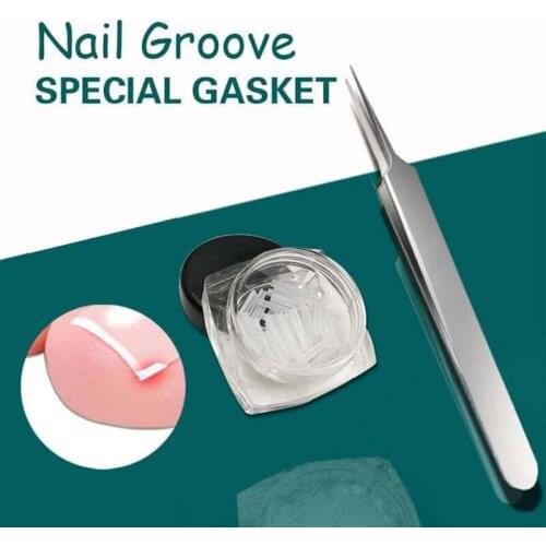 10 pcs / bottle Ingrown Toenail Pedicure Tool Straightening Clip Curved BS Brace Toenails Thick Paronychia Correction Tool Foot