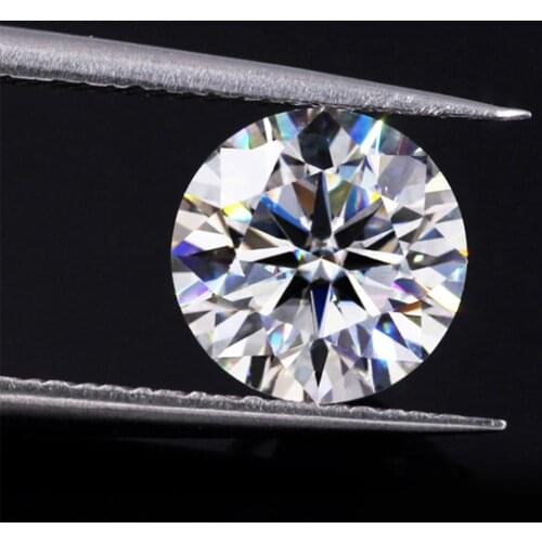 Szjinao 3CT 10 Hearts 10 Arrows Round Shape Moissanite Stone D Color Lab Grown Diamond For Jewelry Material Loose Gemstone