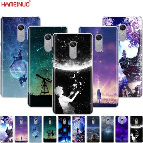 HAMEINUO Starry Day Anime Cover phone Case for Xiaomi redmi 5 4 1 1s 2 3 3s pro PLUS redmi note 4 4X 4A 5A