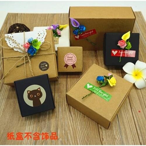 Black kraft soap packaging box white Brown Kraft soap Box, black Gift cookies Boxes,candy kraft box