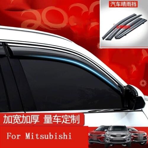 Suitable for Mitsubishi Outraudev Lancer Eclipsecross Galant ASX Original Car Window Rain Block BoardWindow Deflectors