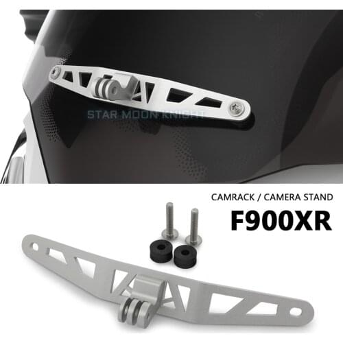 Motorcycle Holder Cam Camera Driving Recorder Bracket Front Camera Mount CamRack For BMW F900XR F 900 XR 2020 - 2021