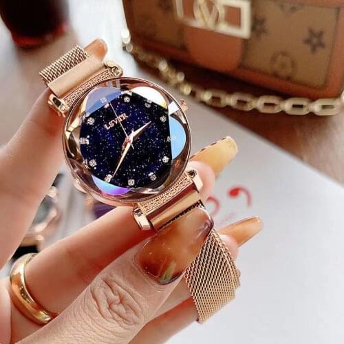 GEJIAN Ladies Gold Watch