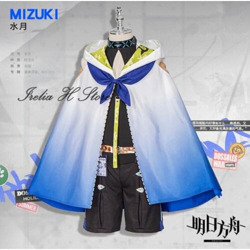 Irelia H Store Mizuki Game Arknights Cos Mizuki Cosplay Costume Halloween Full set