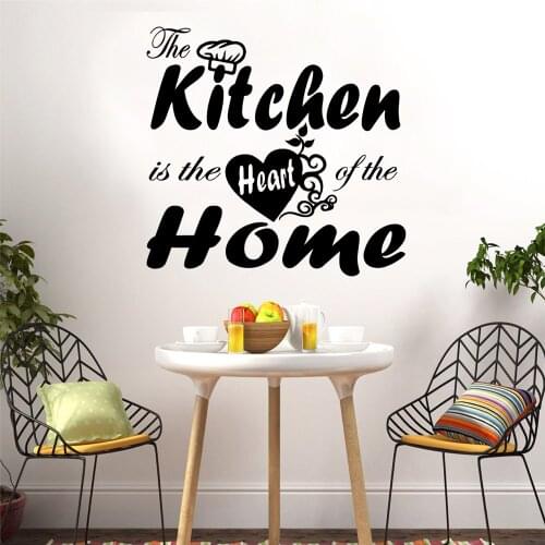 Creative kitchen Pvc Wall Decals Home Decor Removable Wall Sticker Room Decoration Living Room Decor adesivi murali