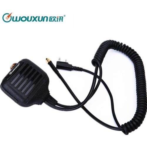 Original Wouxun Handheld Microphone Speaker MIC for Wouxun KG-UVD1P KG-UV6D KG-UV8D KG-UV899 KG-UV9D PLUS Walkie Talkie Radio