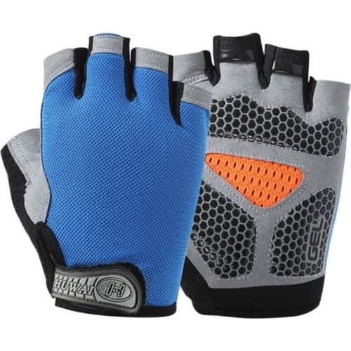 Butterfly Network Half Finger Gloves Anti-slip Riding Gloves Spring Summer Sports Sunscreen Fitness Gloves