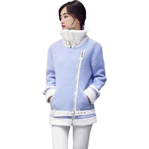 2019 Spring New Large Size Womens Spring And Autumn Fashion Woolen Coat Trend Slim Double Fabric Short Coat