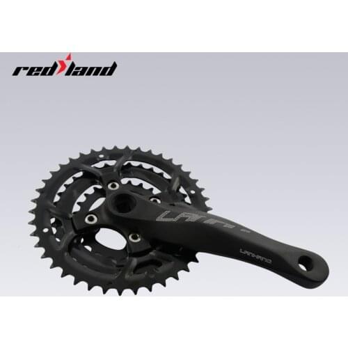 High Quality 7/8/9 Speed 24-34-42T mountain Bike Crankset Bicycle 170mm aluminum alloy crank square hole Sprocket Chainwheel