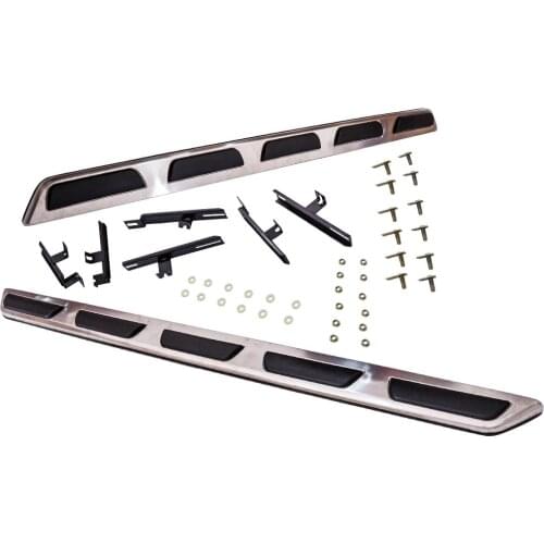 1Pair Side Step Skirt Guard Protection Bar OEM Running Board S line For Audi Q5 2008-16 8R