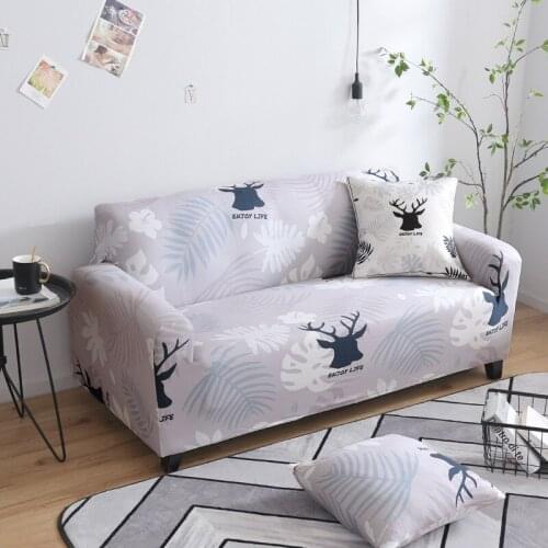 1pc Leaf /Flower Sofa Cover Cotton Elastic Sofa Slipcovers Corner Sofa Towel Couch Cover Sofa Covers for Living Room copridivano