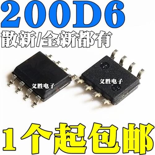10pcs/lot New original 200D6 NCP1200D60R2G NCP1200D60 chip IC SOP8 SMD 8 feet
