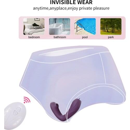 Wireless Remote Control Wear Panties Heating Sucking Tongue Licker G-spot Vibrator Dildo Anal Plug Male Female Sex Toy Store