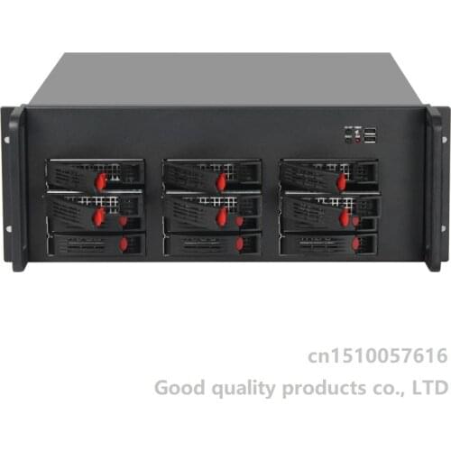 NAS system case Hot-swappable 12 hard drive bits Compatible Support 1 ATX Motherboard Short 4U320 Server chassis Storage Rack