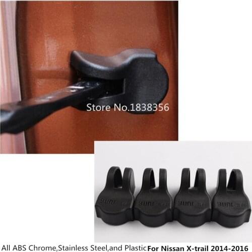For Nissan X-Trail Xtrail T32/Rogue 2014 2015 2016 Car Anti Rust Water Proof Door Lock Key Keys Plastic Buckle Limit Device Trim