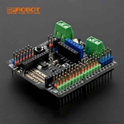 DFRobot Gravity IO Expansion Shield V7.1, 3.3V/5V Support I2C/SPI/Xbee (pro)/Bluetooth APC220 interface compatible with Arduino