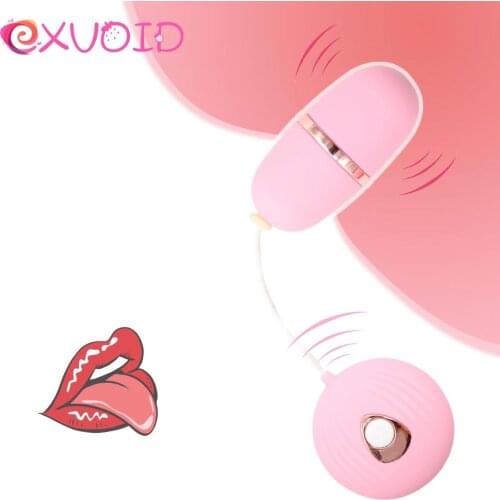 EXVOID Egg Vibrator G-Spot Massager Adult Products Vibrators for Woman Sex Balls Orgasm Waterproof Sex Toys for Women