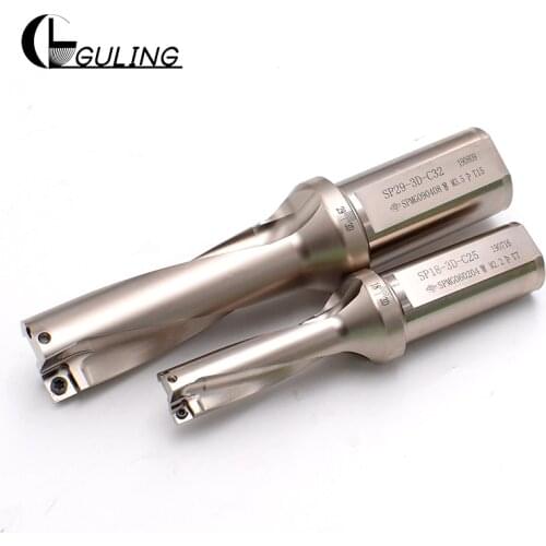 GULING jet ZD02 12.5mm -28mm SP Drill Type For 2D U Drilling Type For insert SPMG ZD02-12.5-XP20-SP05