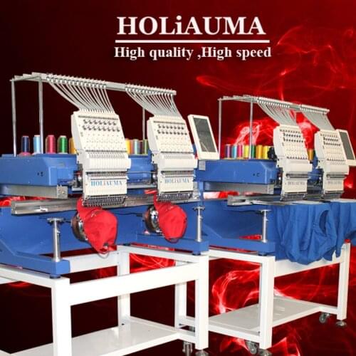 HOLiAUMA 2 head computer embroidery machine barudan embroidery machine
