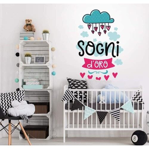 Kina UVB01520 decoration transparent PVC wall stickers for wall aphorisms-measurement 100x30 cm