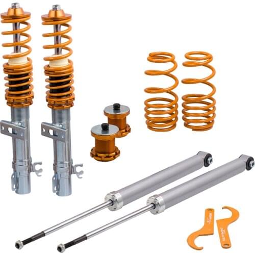 For VW UP 2011-2017 COILOVERS ADJUSTABLE SUSPENSION LOWERING SPRINGS KIT