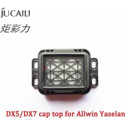 Jucaili 4PCS Allwin Yaselan printer capping for DX5/DX7 head For Allwin E1800 E160 E180 E320 Yaselan printer Cap top cap station