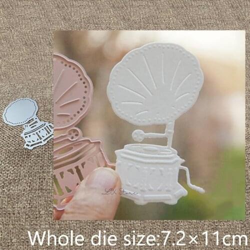 XLDesign Craft Metal Cutting Dies stencil mold phonograph decoration scrapbook Album Paper Card Craft Embossing die cuts