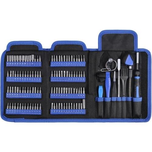 ORIA Precision Screwdriver Kit 126 in 1 Magnetic Screwdriver Set Tool Kit Bit for Mobile Phone Game Console Tablet PC