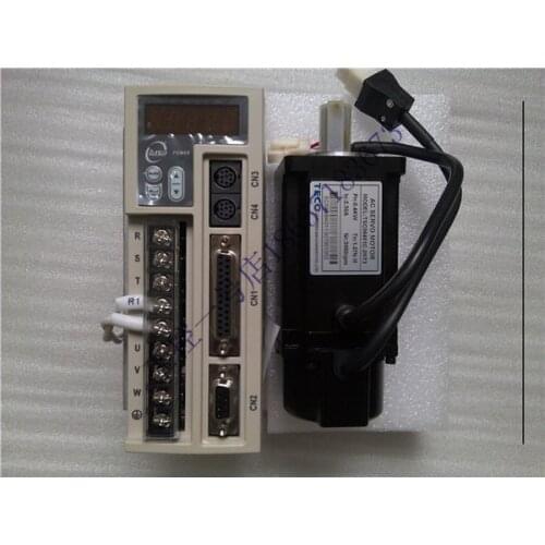 New original TECO cnc servo motor kit 400W TSTEP15C+TSC06401C-2NT3