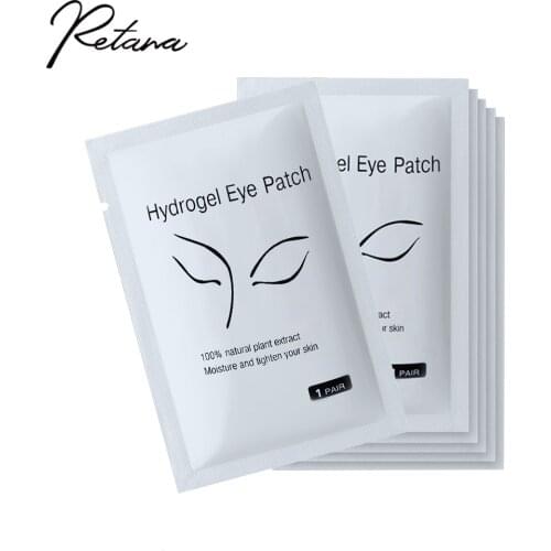 20/50/100 Pairs Eye Pad Eyelash Pad Gel Patch Patch Grafted Under The Eyelashes For False Eyelash Extension Paper Sticker Makeup