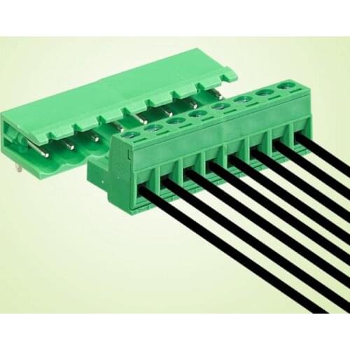 PCB terminal KF2EDGK- spacing 5.08mm MSTB2.5-ST plug-in copper environmental protection 15A300V