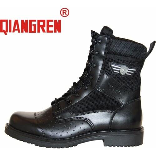 Qiangren Men's Motorcycle Boots