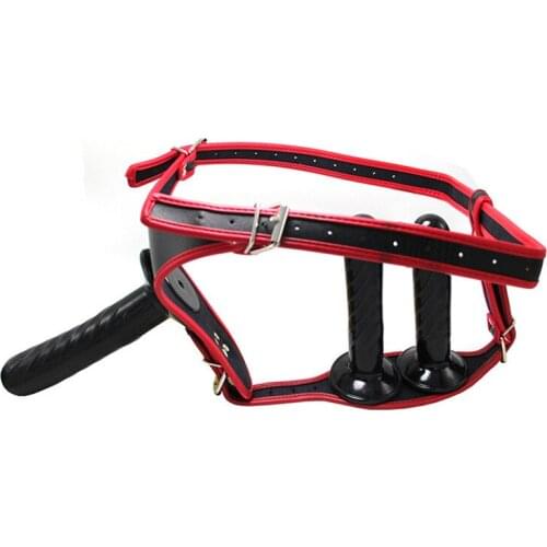 Three Dick Strapon Dildo Realistic Dildo Strap on Toys for Sex Penis Dildo Pants Wear Penis Sex Toys for Lesbian Women Couples