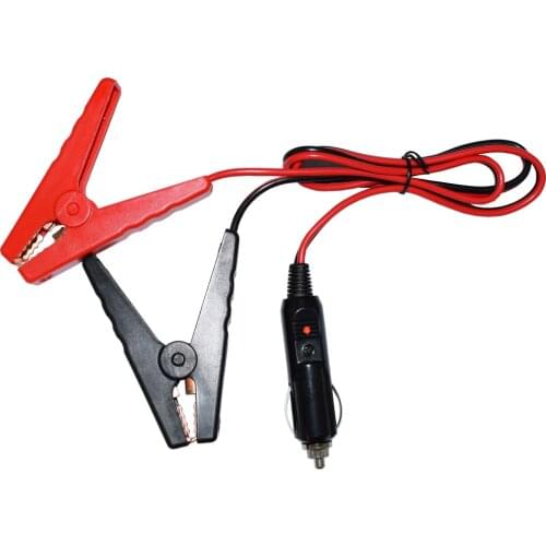 Outdoor power supply, car battery patch cord, use emergency ignition cord, connect cord, and wire 12V/24V 1.5m/4.92ft