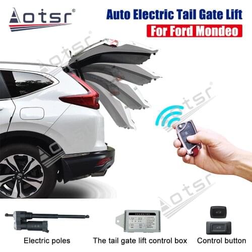 Smart Auto Electric Tail Gate Lift for Ford Mondeo 2013 with Remote Control Drive Seat Button Control Set Height Avoid Pinch