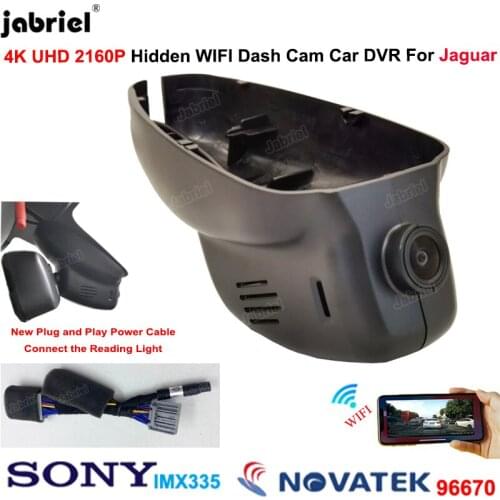 New 4K Car Dvr Dash Cam Cameras 2160P Wifi Video Recorder for Jaguar XF X250 XJ XFR 2007 2008 2009 2010 2011 2012 2013 2014 2015