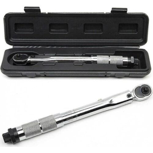 1/4 3/8 1/2 Torque Preset Torque Wrench Drive Tool 5-25 Nm Positive Negative Two-way Adjustment Spanner Auto Repair Hand Tools